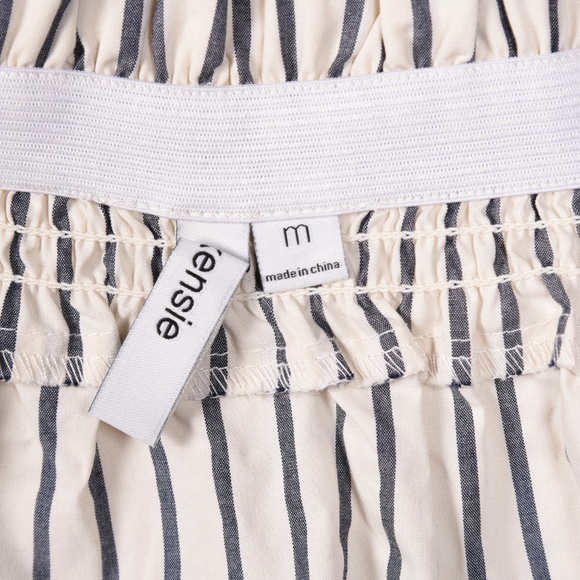 American Living Off-Shoulder Striped Blouse NEW - Picture 7 of 8